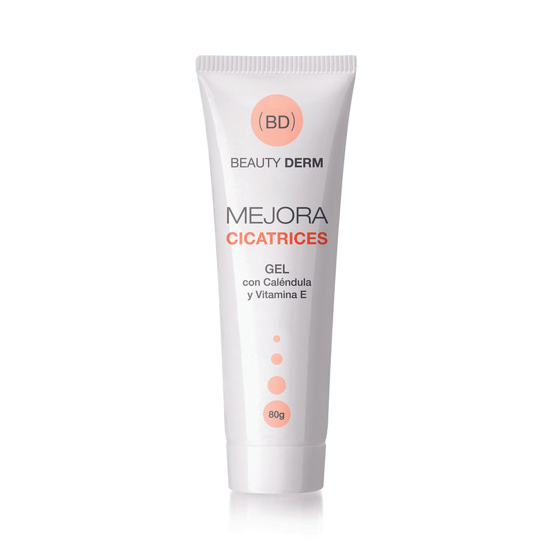 BEAUTY DERM MEJORA CICATRICES GEL CON CALÉNDULA Y VITAMINA E 80 G
