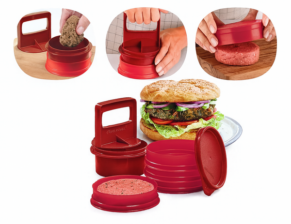 PRENSA Y PORTA HAMBURGUESAS