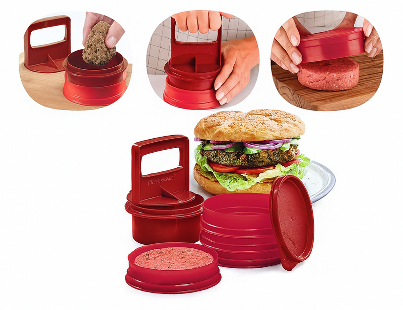 PRENSA Y PORTA HAMBURGUESAS
