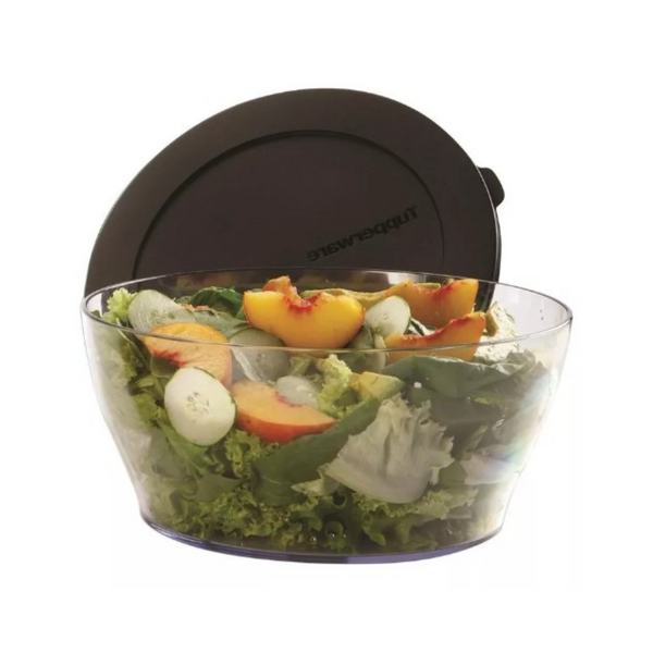 Clear Bowl Transparente y Negro 4 Lt