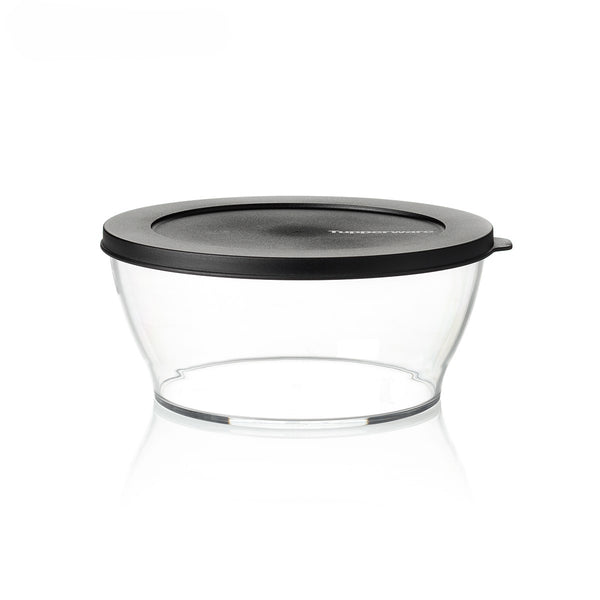 Clear Bowl Transparente y Negro 4 Lt